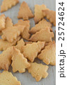 クリスマスツリーのクッキー 25724624