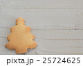 クリスマスツリーのクッキー 25724625