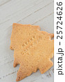 クリスマスツリーのメッセージクッキー 25724626