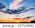 Dramatic landscape sunset 25724682
