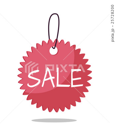 Sale Tag Vector Illustration in Flat Design 25728200