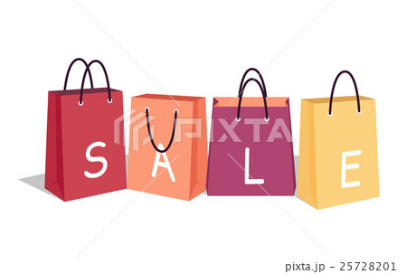Sale in Shop Vector Concept in Flat Design 25728201