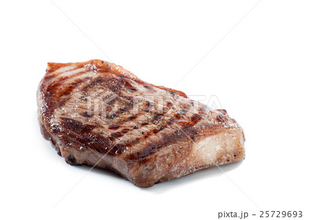 steak on white 25729693