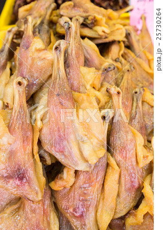Heap of Chinese preserved waxed duck thigh Heap of Chinese preserved waxed duck thigh 25730264