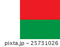 An Illustrated Drawing of the flag of Madagascar 25731026