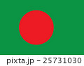 Sovereign state flag of country of Bangladesh 25731030