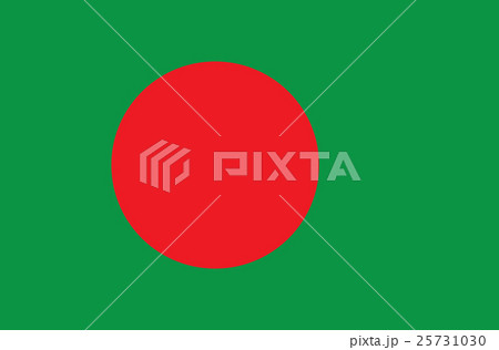 Sovereign state flag of country of Bangladesh 25731030