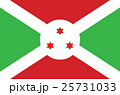 An Illustrated Drawing of the flag of Burundi 25731033