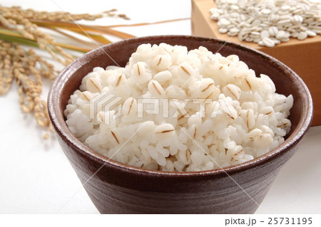 麦ごはん　麦飯 25731195