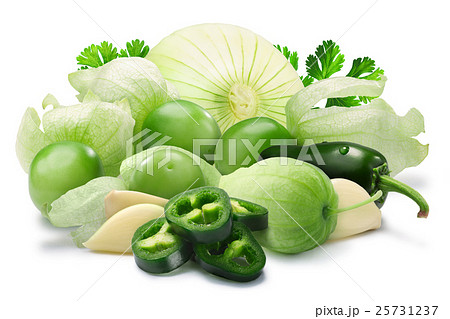 Ingredients for Salsa Verde, paths 25731237