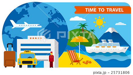 banner for travel and resort 25731806