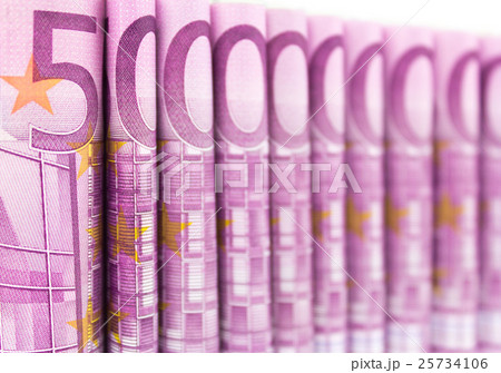 cash money EURO bills , 500 euros macro cash money EURO bills , 500 euros macro 25734106