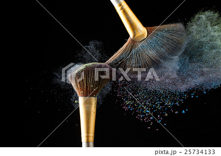 Cosmetical splash of powder from the special 25734133