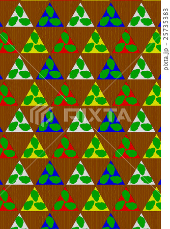 葉っぱのテクスチャーのイラスト素材