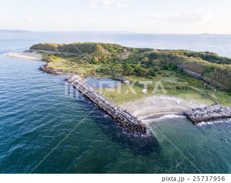 第一海堡 空撮写真 25737956
