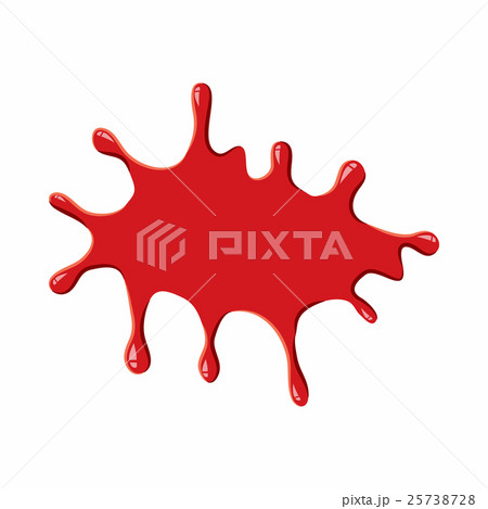 Blood icon isolated 25738728