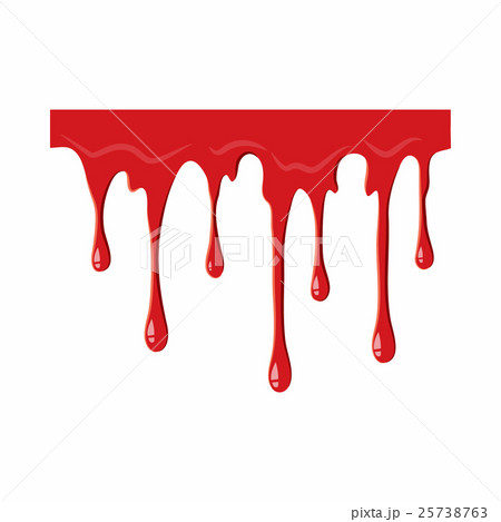 Flowing blood icon 25738763