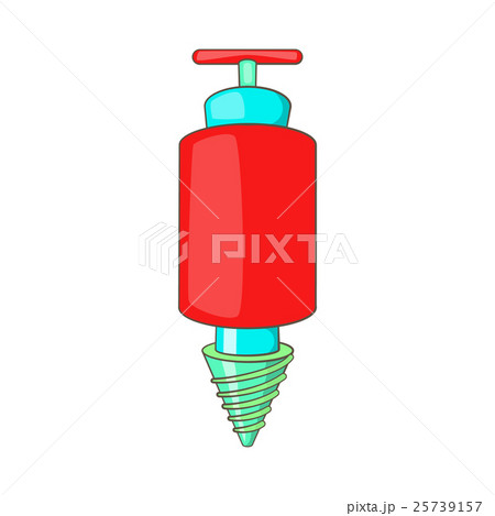 Jackhammer icon, cartoon style 25739157