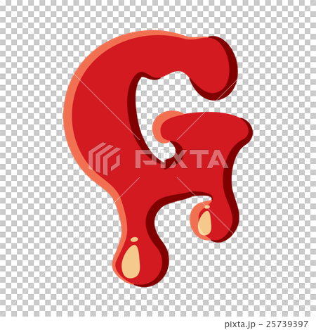 G letter isolated on white background 25739397