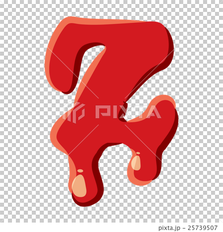 Z letter isolated on white background 25739507