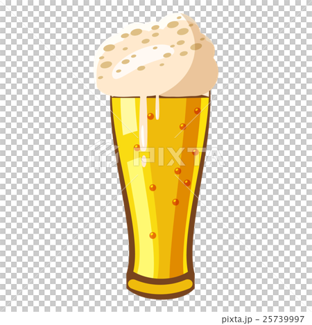 Beer glass icon, cartoon style Beer glass icon, cartoon style 25739997