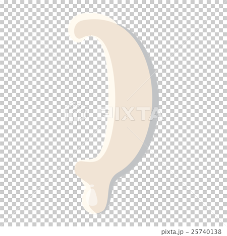 Round bracket isolated on baby blue background Round bracket isolated on baby blue background 25740138