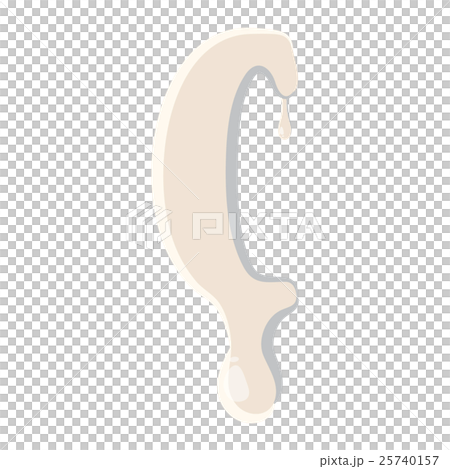 Round bracket isolated on baby blue background Round bracket isolated on baby blue background 25740157