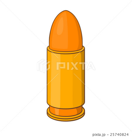 Bullet icon in cartoon style Bullet icon in cartoon style 25740824