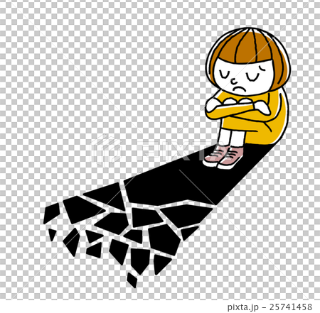 Girls falling in despair 25741458
