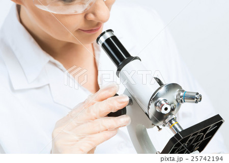 Woman working in lab 25742194