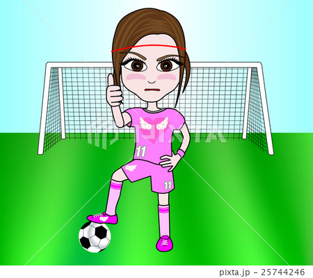 女子サッカー 女子サッカー 25744246