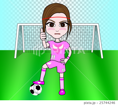 女子サッカー 女子サッカー 25744246