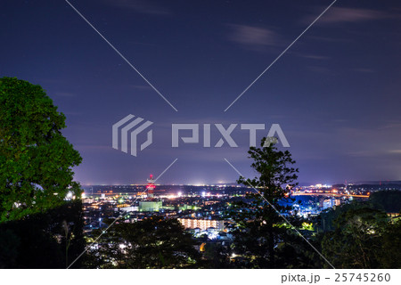 千葉県の夜景 東金市 千葉県の夜景 東金市 25745260