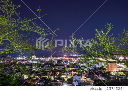千葉県の夜景 東金市 25745264