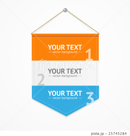 Menu Pennant Sport Concept. Vector 25745284