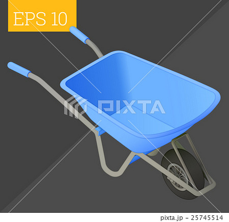 barrow isometric vector illustration 25745514