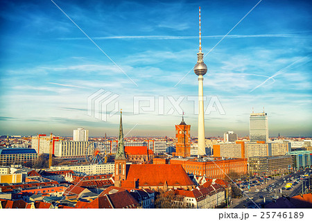 Aerial view on Berlin 25746189