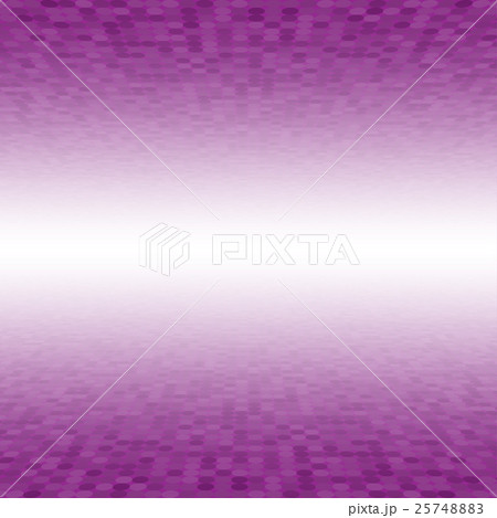 Pink Mosaic Tile Circle Background. Perspective. 25748883