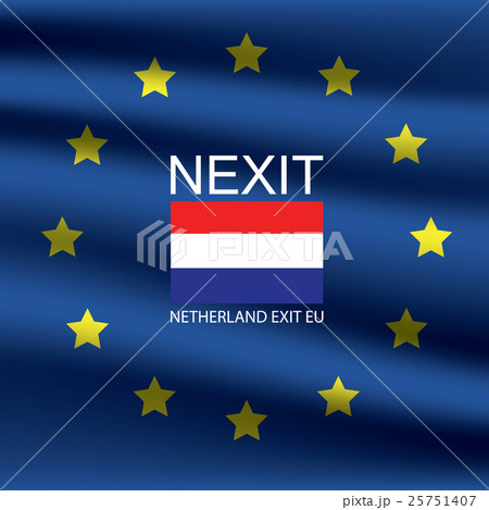 Netherland exit EU background Netherland exit EU background 25751407