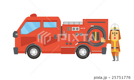 消防士【フラット人間・シリーズ】 25751776