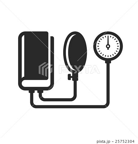 Tonometer Icon on White Background. Vector Tonometer Icon on White Background. Vector 25752304