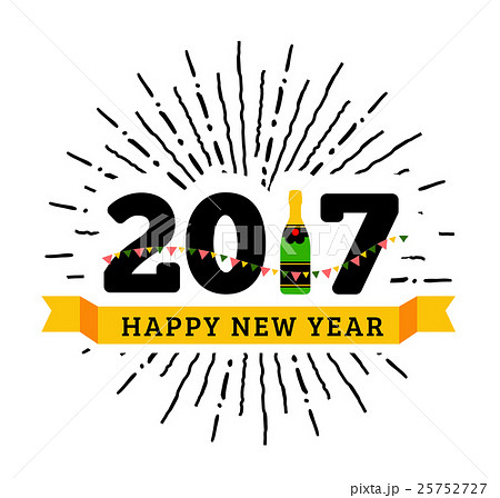 Congratulations to the happy new 2017 year with a Congratulations to the happy new 2017 year with a 25752727