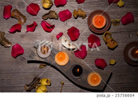Rose Petals, Potpourri and Candles Rose Petals, Potpourri and Candles 25756604