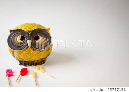 年賀状 ふくろう 年賀状 ふくろう 25757121