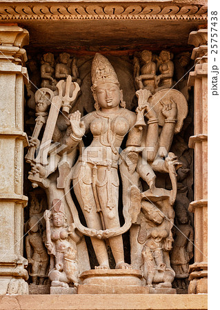 Famous sculptures of Khajuraho temples, India 25757438