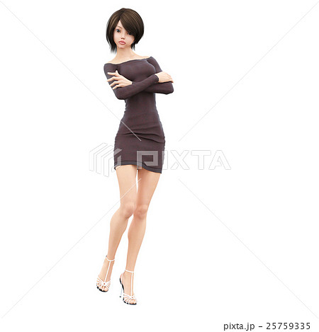 perming モデル体型の女性 perming モデル体型の女性 25759335