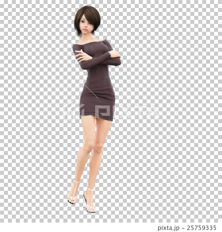 perming モデル体型の女性 perming モデル体型の女性 25759335