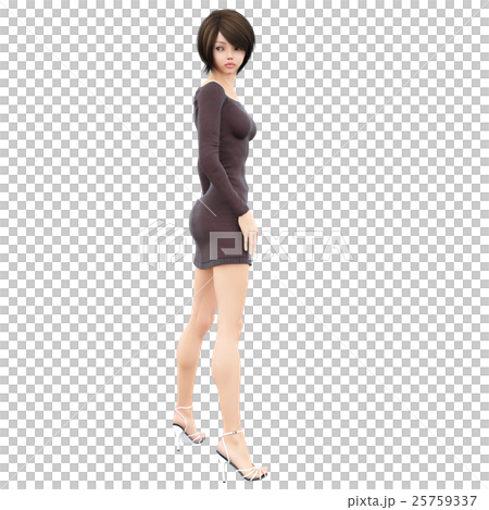 perming モデル体型の女性 perming モデル体型の女性 25759337