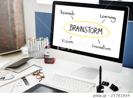 Brainstorm Education Inspire Learn Diagram Concept Brainstorm Education Inspire Learn Diagram Concept 25761934