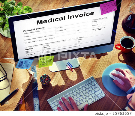 Medical Invoice Document Form Patient Concept 25763657